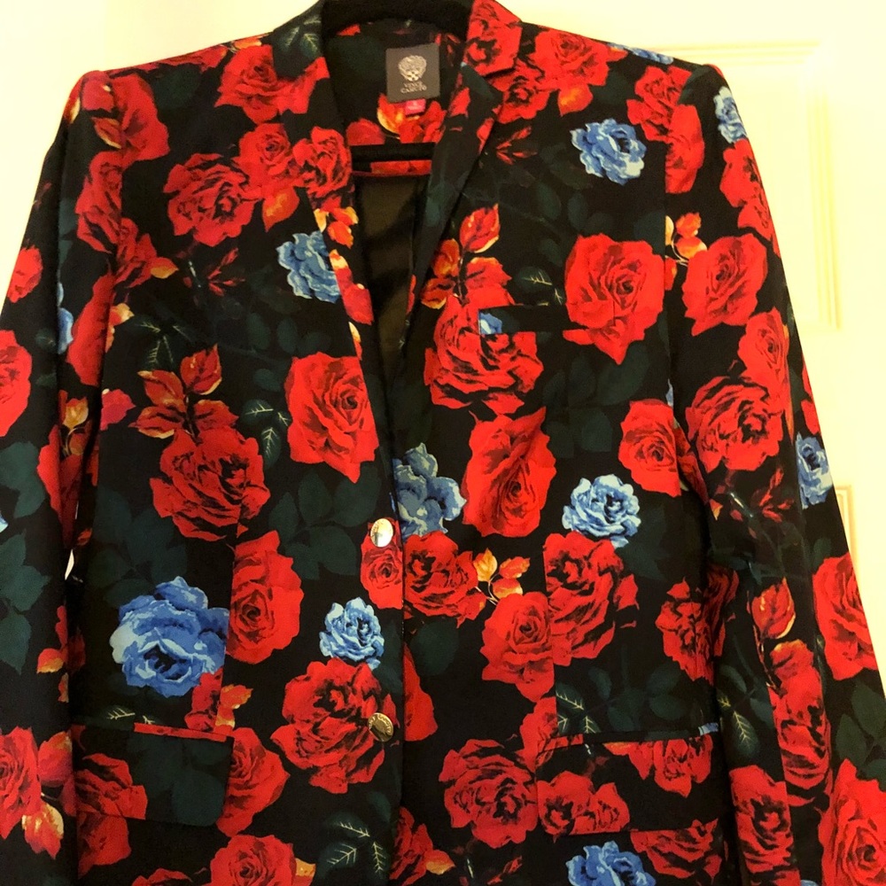 Vince Camuto floral blazer 🌸🌼🌷🌺 - Picture 5 of 7